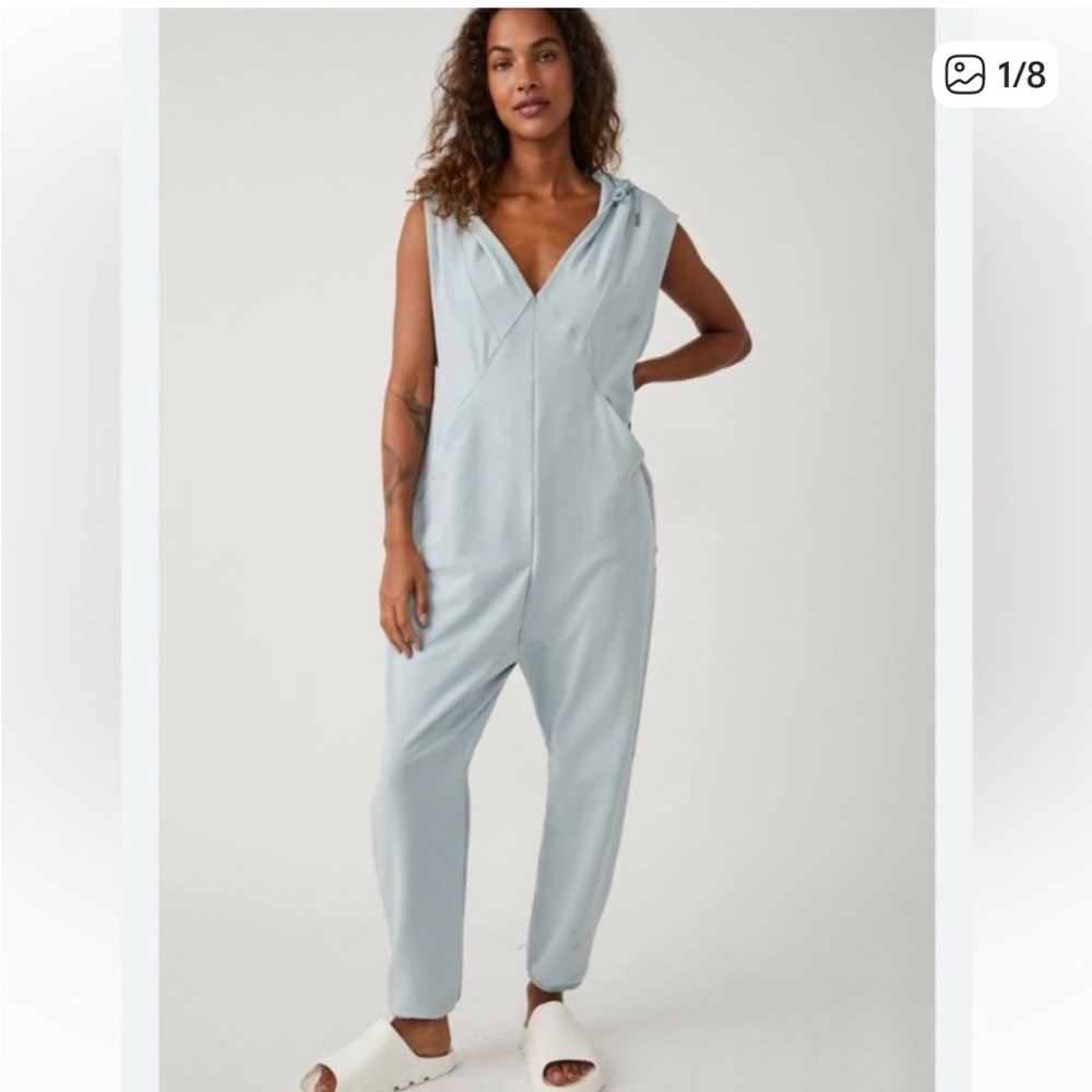 FP Movement by Free People Sky Blue Jumpsuit